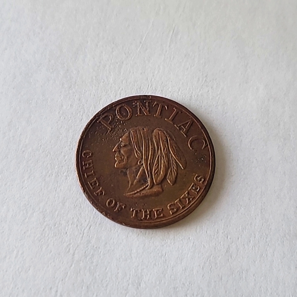 GM Pontiac Chief of the Sixes Coin